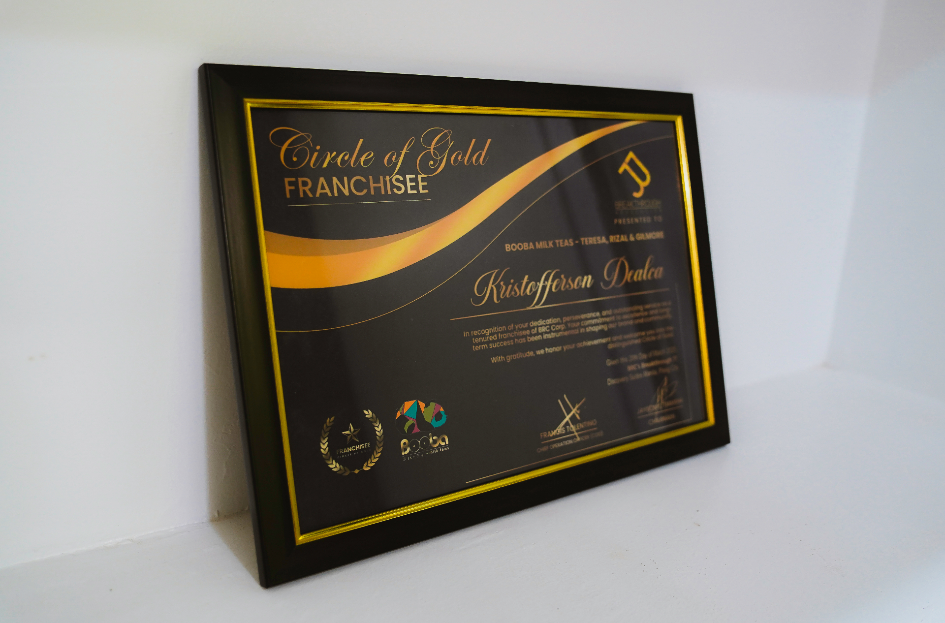 Circle of Gold Franchisee